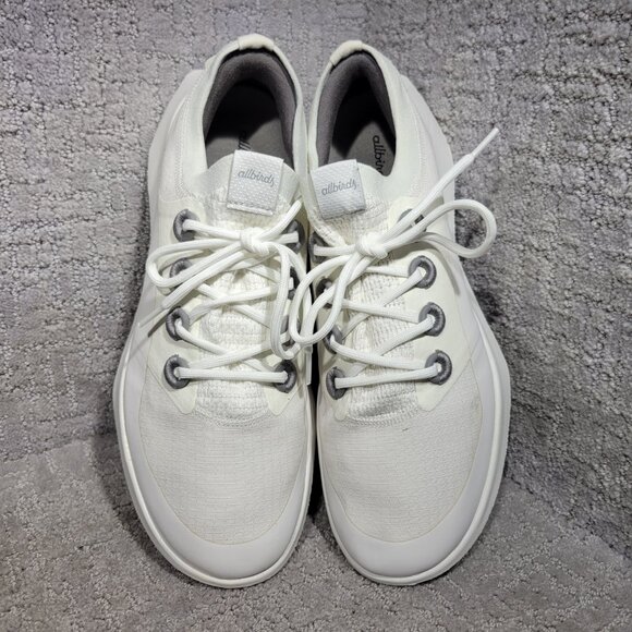 Allbirds Tree Dasher TD2 Men's Size US 12 White Lace Up Running Sneakers - Picture 4 of 13